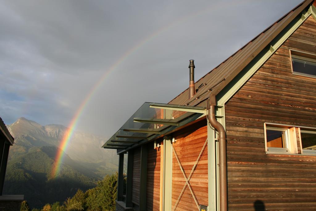 Nebesa Chalets Kobarid Eksteriør billede
