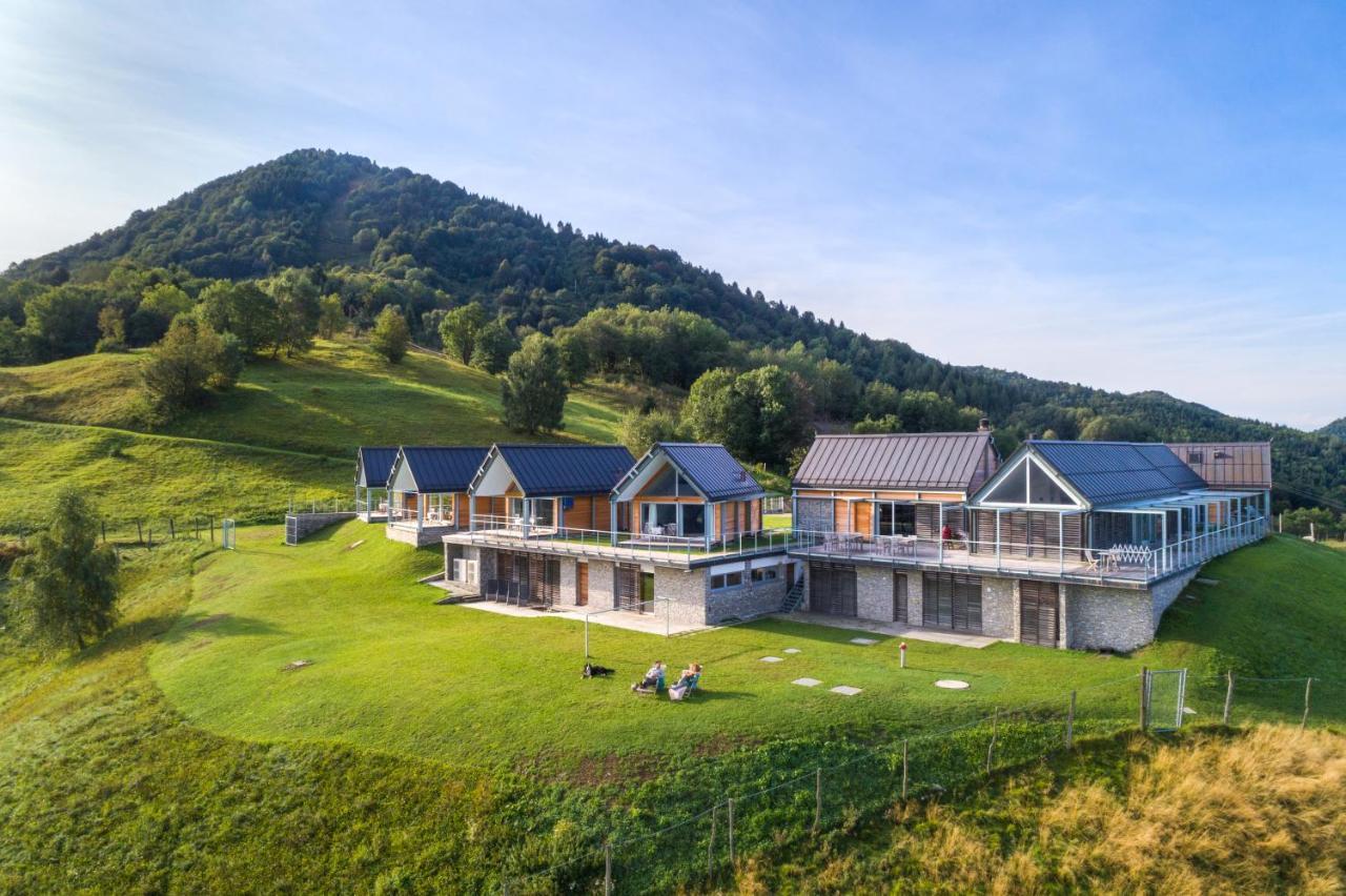 Nebesa Chalets Kobarid Eksteriør billede